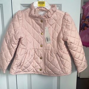Janie and Jack Girls Pink Coat NWT